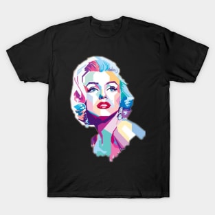 Marilyn Monroe Mosaic Art T-Shirt